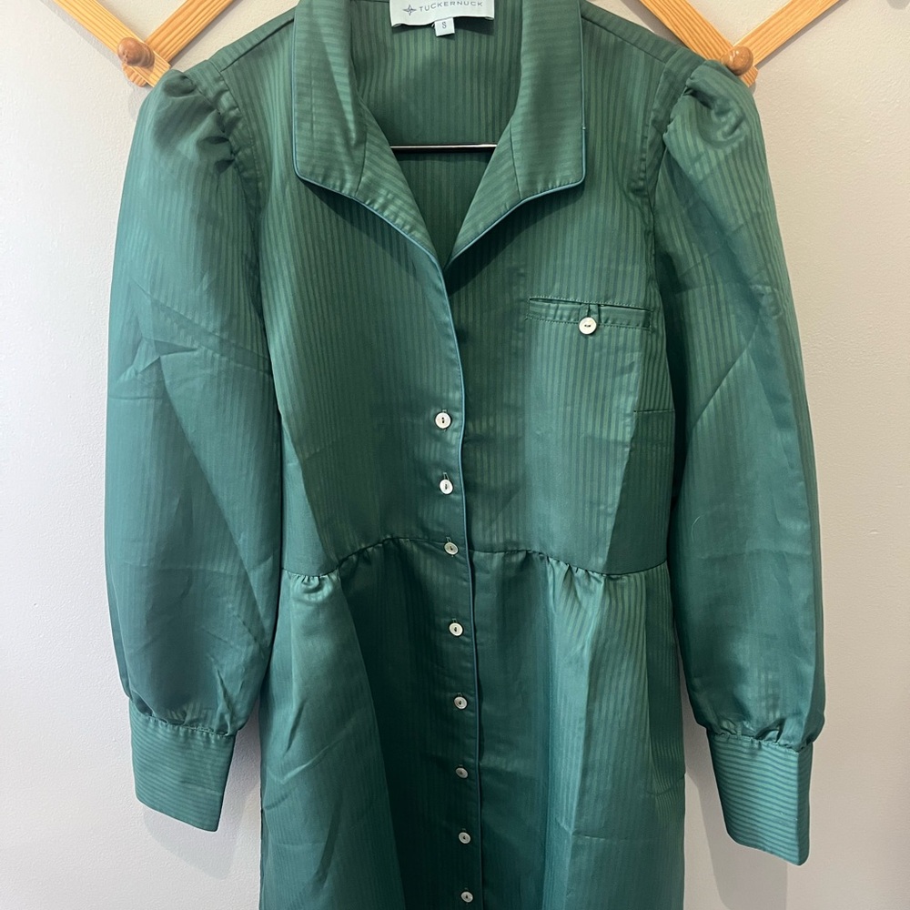 Tuckernuck Green Mini Dress